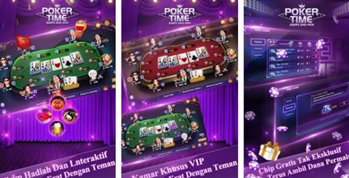 Download Poker Time Aplikasi Pulsa Texas Holdem APK