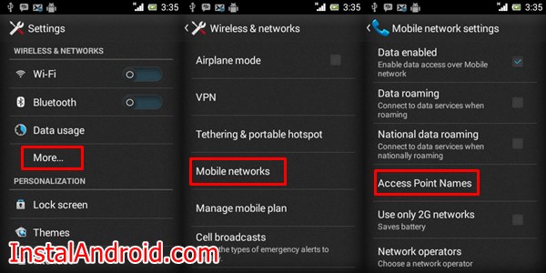 Kumpulan Setting APN Internet Android Semua Operator Koneksi Anti-Lemot
